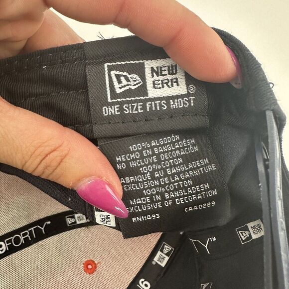 New Era 9Forty MiLB Las Vegas Aviators LV Snapback Hat Unisex Navy Orange OSFM - Picture 8 of 9